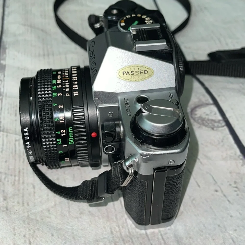 Canon AE-1 Program SLR Camera + 55mm Lens